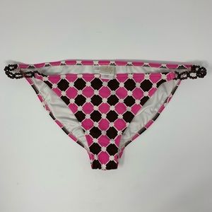 Milly pink bikini bottoms size‎ medium